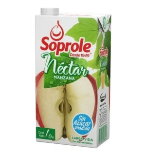 Jugo Soprole Manzana 1Lt X 12Uni