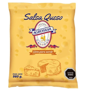 Salsa Queso Agrosilva 980Gr