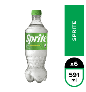 Sprite 591Ml x 6Uni