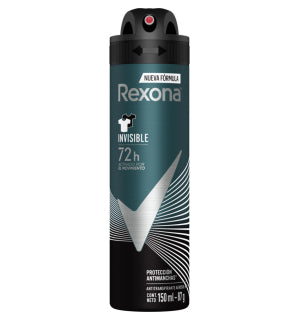 Desodorante Rexona Spray Hombre Invisible 150Ml