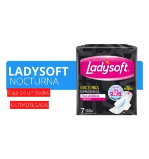 Toallas Sanitarias Ladysoft Nocturna 7Uni