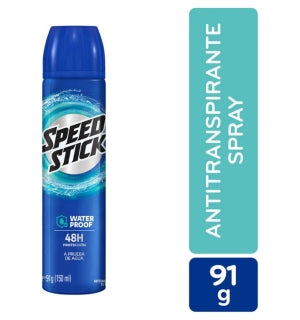 Desodorante Speed Stick Spray Water Proof 150Ml