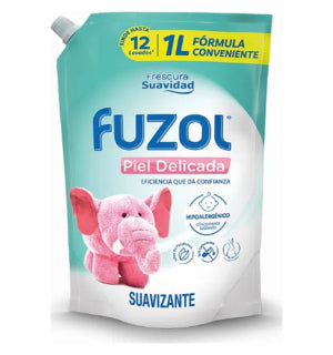 Suavizante Liquido Fuzol Piel Delicada 1Lt