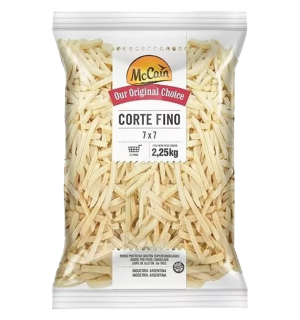 Papas Pre Fritas McCain 7×7 Bolsa de 2.25Kg