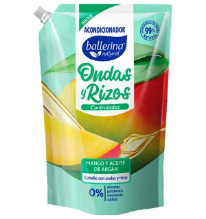 Acondicionador Ballerina Rizos y Ondas 750Ml