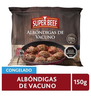 Albondiga de Vacuno Super Beef 150gr