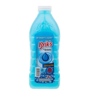 Detergente liquido Briks Celeste 2lts