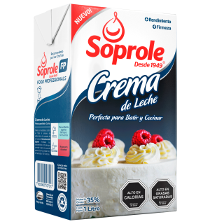 Crema de Leche Soprole 1Lt