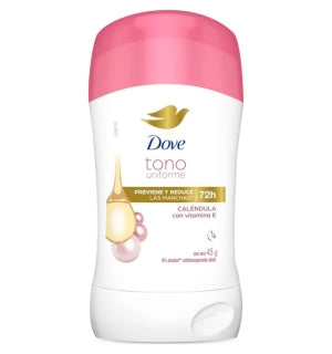 Desodorante Dove Barra Tono Uniforme Caléndula 45gr