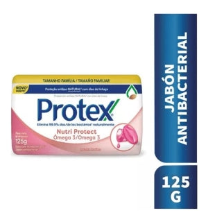 Jabon Protex de Barra Omega 125gr