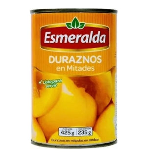 Durazno en Mitades Esmeralda 425Gr