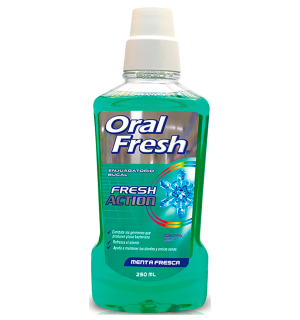 Enjuague Bucal Oral Fresh Menta Fresca 250Ml