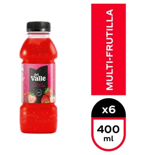 Jugo Del Valle Frutilla 400Ml X 6Uni