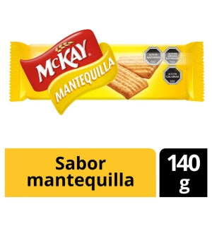 Galleta McKay Mantequilla 140gr