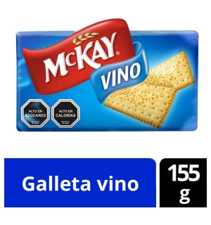 Galleta Vino Mckay 155gr