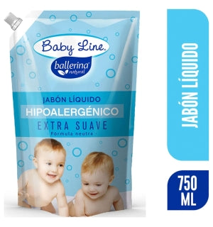 Jabón liquido Ballerina Babyline 750Ml