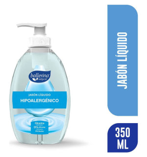 Jabon Liquido Ballerina 350ml C/Dispen Hipoalergenico