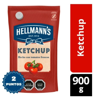 Ketchup Hellmans 900Gr