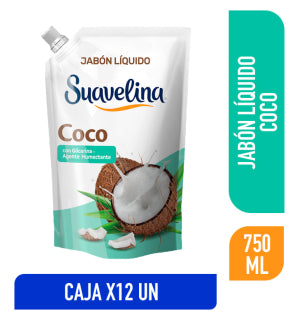 Jabon Liquido Suavelina Coco 750Ml