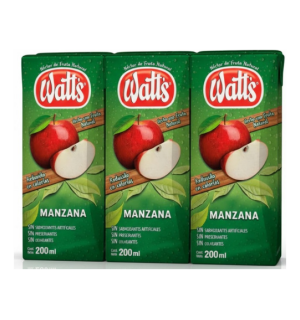 Jugo Watts Colación Manzana 200Ml