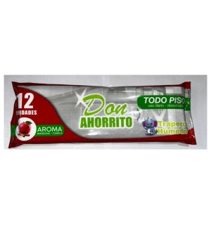 Trapero Húmedo Don Ahorrito Manzana-Canela Paq de 12Uni