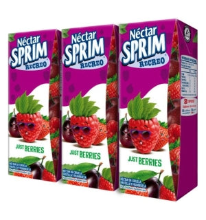 Jugos Colacion SPRIM Berries 190Ml x 24Uni