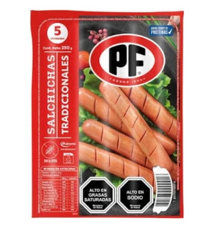 Salchicha Tradicional PF 250Gr