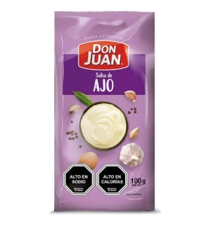 Salsa Ajo Don Juan 100Gr x 18Uni