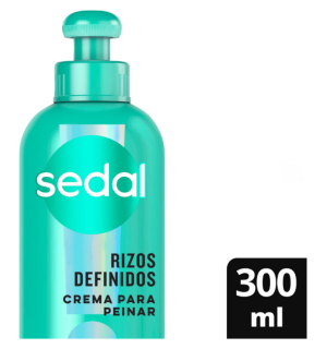 Crema de Peinar Sedal Rizos 300Ml