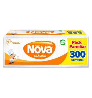 Servilletas Nova 300uni x 20paq