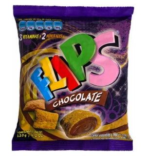 Flips Chocolate 120Gr x 20Uni