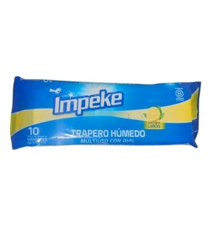 Trapero húmedo desinfectante Impeke Limón