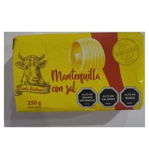 Mantequilla Artesanal Santa Barbara 250Gr