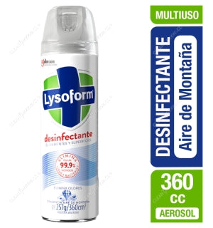 Lysoform Spray 360Cc Aire de Montaña