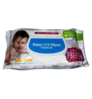 Toallas Húmedas Babycare con Tapa 50Uni