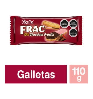 Galleta Frac Bi Chocolate Frutilla 110Gr