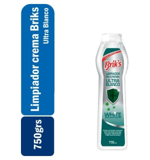 Limpiador Crema Multiuso Briks Blanco 750Ml