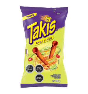 Takis Chili Limón 190Gr
