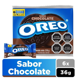 Galleta Oreo Chocolate 216Gr