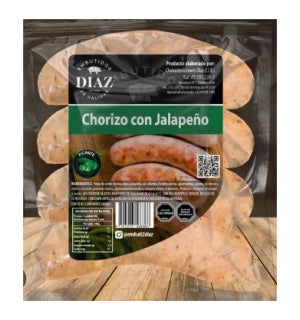 Chorizo Jalapeño Embutidos Diaz 400gr