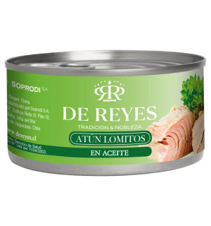 Atún Lomitos en Aceite De Reyes 140Gr