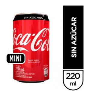Coca Cola Zero Mini 220ml x 24Uni