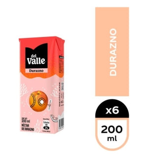 Jugo Del Valle Colación Durazno 200ml