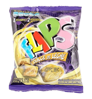 Flips Dulce De Leche 120Gr x 20Uni
