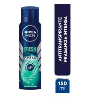 Desodorante Nivea Spray Hombre Fresh Ocean 150Ml