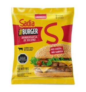 Hamburguesa de Vacuno Tradicional Sadia 100Gr