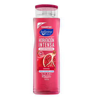 Shampoo Ballerina Hidratación Intensa envase 750Ml