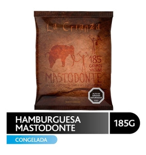 Hamburguesas Mastodonte La Crianza 185Gr