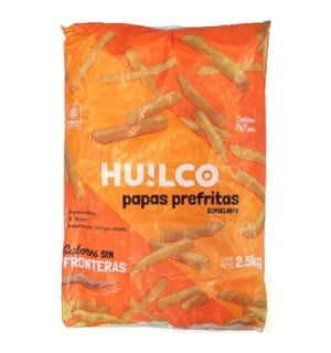 Papas Pre Fritas 7×7 Huilco 2.5kg