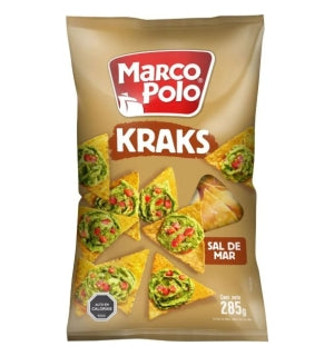 Tortillas Kraks Sal de Mar Marco Polo 285Gr